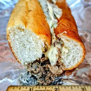 Large cheesesteak. $17.39