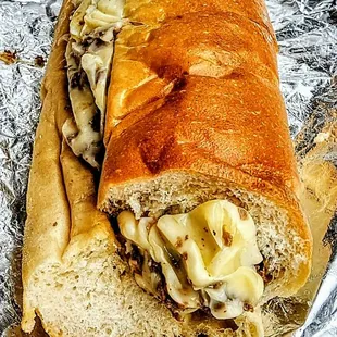 Large cheesesteak. $17.01