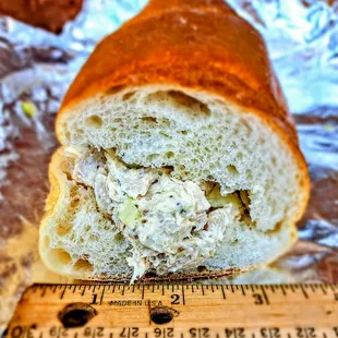 Large Tuna hoagie. $13.36