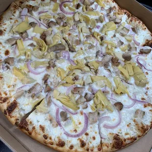 Steal My Face pizza.