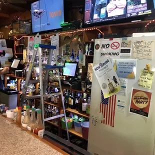 What a bar! The bartender said she was from Jersey!