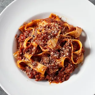 Bolognese with Pappardelle Pasta