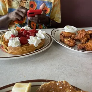 Chicken and Waffle