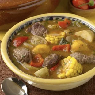 Beef guisado soup/stew