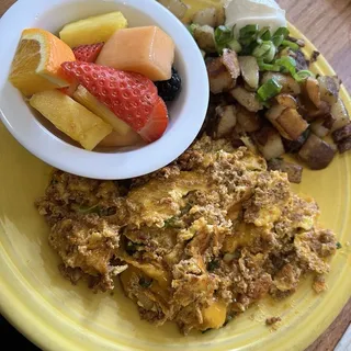 Chorizo, Green Onions & Scrambled Eggs