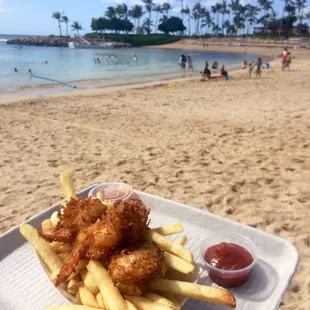 Coconut shrimp. $10- not bad!