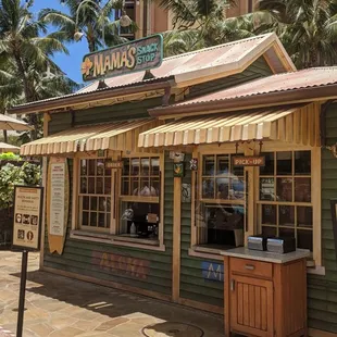 the outside of a restaurant