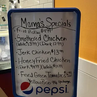 Specials