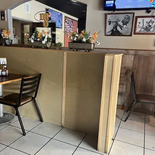 a cat sitting on the floor