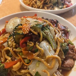 Chicken teriyaki noodles are the best!