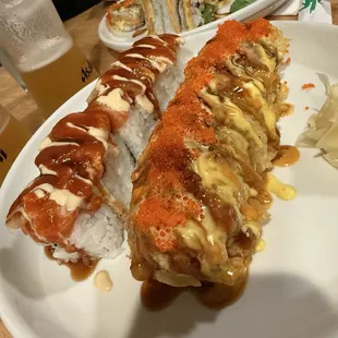 food, sushi and sashimi