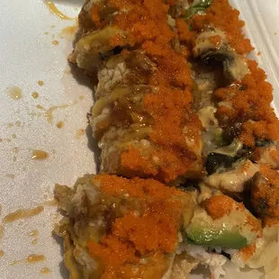 49er roll and Dragon roll