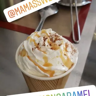 Caramel Cinnamon Cappucino