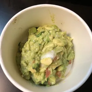 Fresh made guacamole