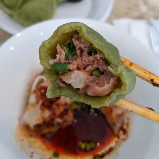 Steamed shrimp dumplings