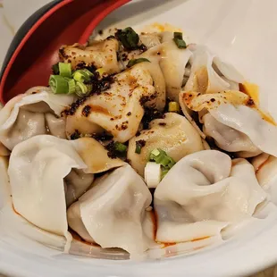 Spicy Wonton Dumplings