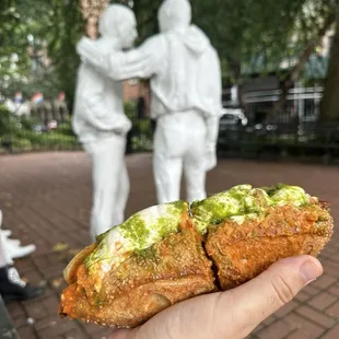 Chicken Cutlet Alla Vodka sandwich