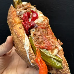 Steak Pizzaiola Sandwich