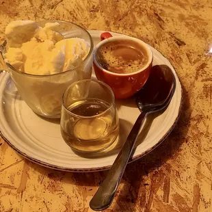 Affogato was our delicious desert