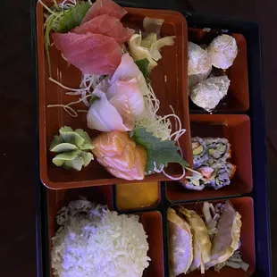 Sashimi Bento Box