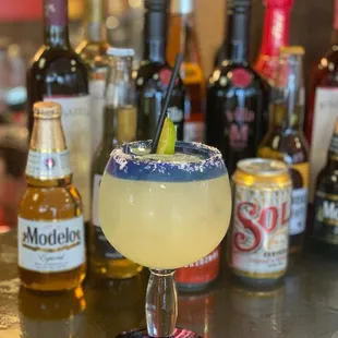 Enjoy our full service bar while dining with us.