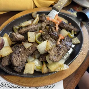 Beef Fajitas