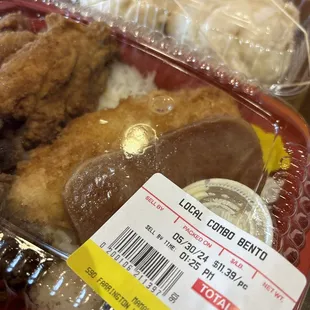 Local Combo Bento