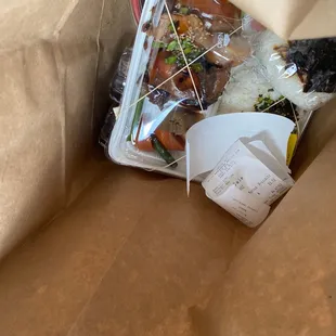 Lunch straight from the airport