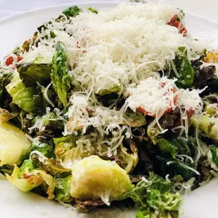 Pepperoni Brussels Sprouts