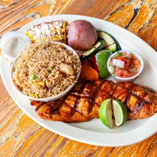 grilled fish, grilled seafood, fish, seafood, food