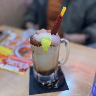 oysters and mussels, drink