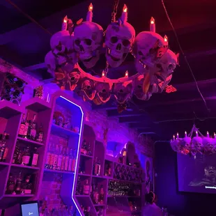 Skull Chandelier