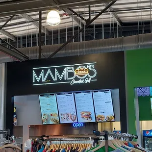 the inside of the restaurant