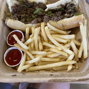 Chicken Cheese Steaks