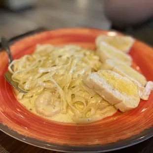 Pasta w shrimp