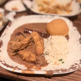 Red Beans Fried Chicken &amp; Rice