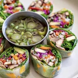 Mushroom Summer Roll