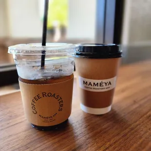 Cold brew with ice blend and pour over (Columbian single origin)