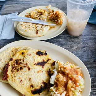 Vegan pupusa, veggie pupusa, revuelta pupusa
