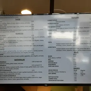 Menu April 2021