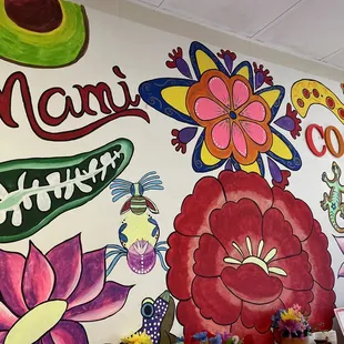 Mural inside