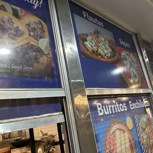 Outside order window