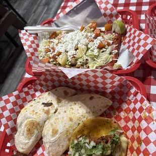 Trust me when I tell you order the chicharon quesadillas you will thank me later!!