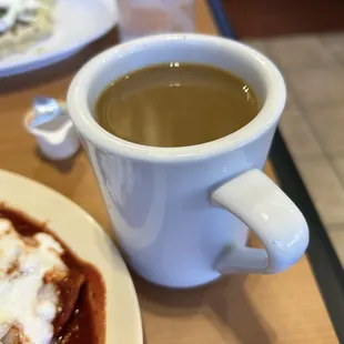 Cafe de olla.  Delicious.  Free refills