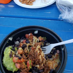 Inside the protein bowl