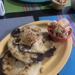 Pupusas- very big!