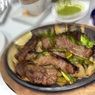 Steak fajitas yummy yum yum