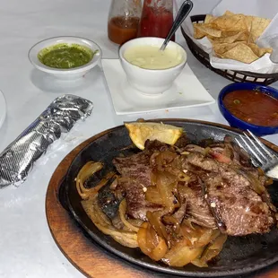 Fajitas  Not Sizzling