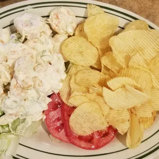 Shrimp Salad Sandwich (no bread)