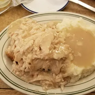 Hot Turkey with mashed potatoes